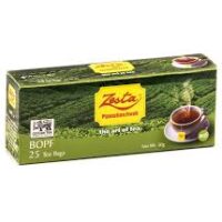 Zesta Pure Ceylon BOPF Black Tea each 25 Tea Bags 50g