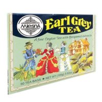 Ceylon Black Tea Mlesna – EARL GREY TEA 50 Tea Bags 100g
