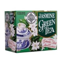 Mlesna Pure Ceylon Jasmin Green Tea – 50 Tea Bags 100g