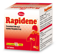 Strength Pain Killer Rapidene – Each Box 120 Tablets