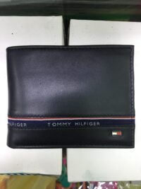 Tommy Hilfiger Men’s Leather Wallet- Black Colour