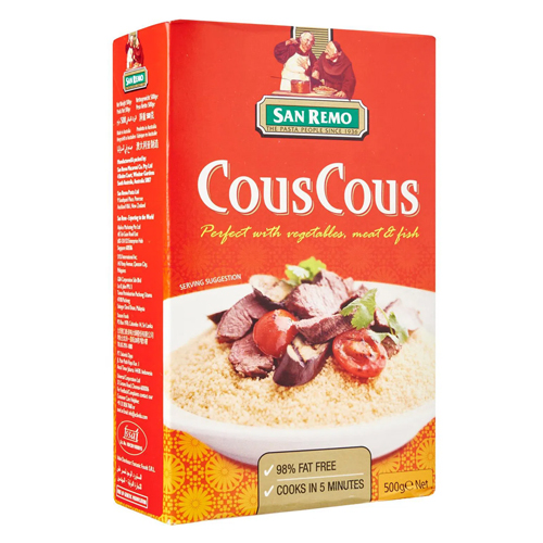 San Remo Cous Cous (Perfect with Vegetable, Meat & Fish) – 500G